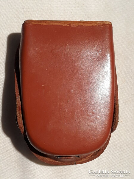 Leningrad with 2 Soviet light meter leather cases