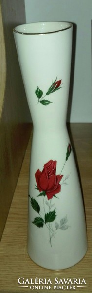 Waldershof Bavaria, antique vase, 27X5.5 Xx cm