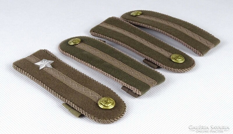 1I880 military rank badge shoulder 4 pieces