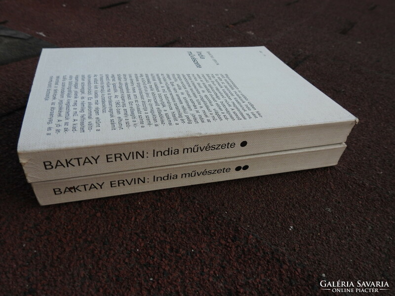 KÉPZŐMŰVÉSZETI ZSEBKÖNYVTÁR 3 egyben ! India művészete I-II / Négy könyv az építészetről