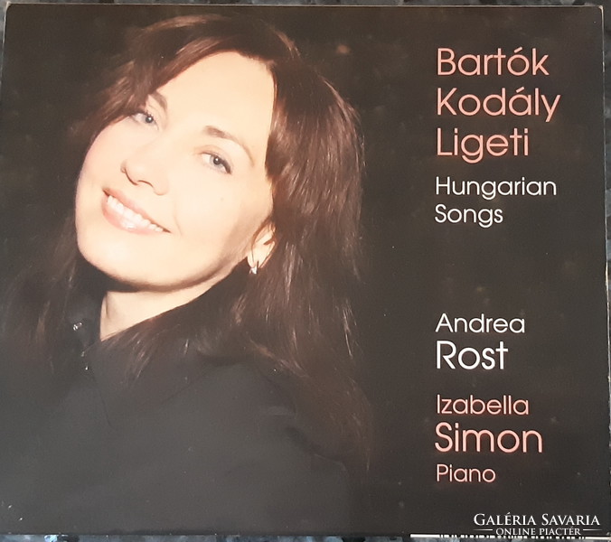 ROST ANDREA ÉNEKLI MAGYAR SZERZŐK DALAIT    CD