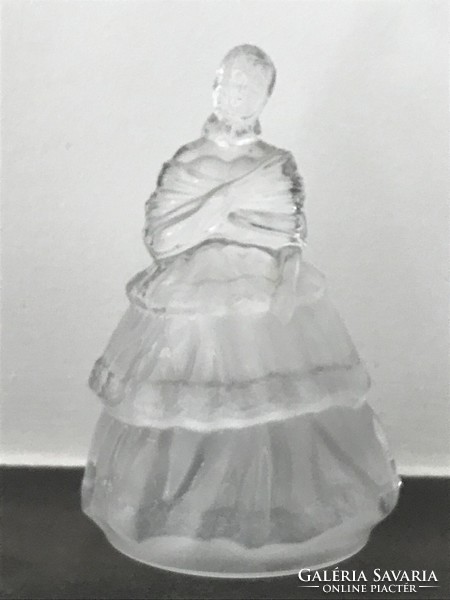 Crystal glass sculpture from the 70's, RCR crystal, 15 cm high