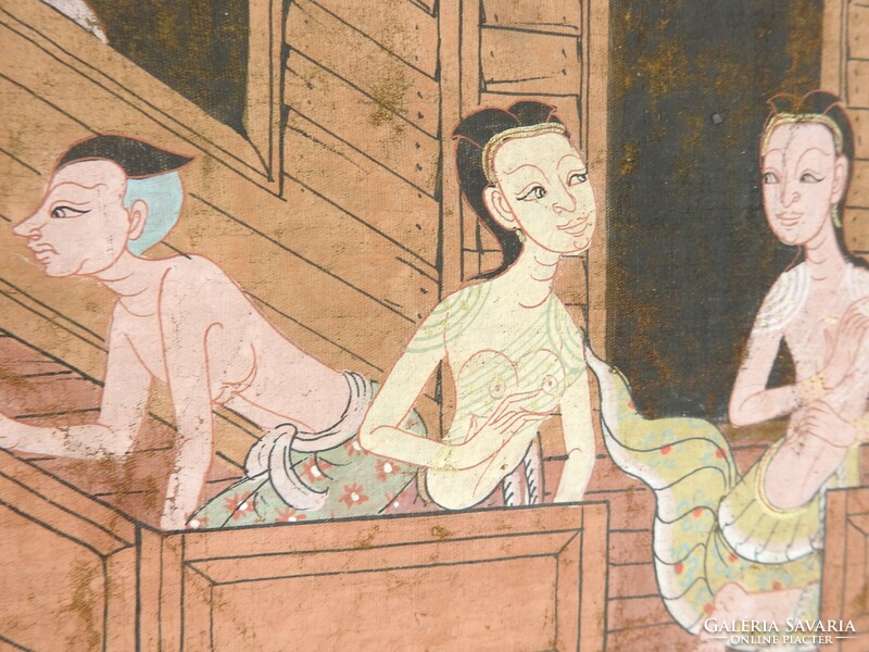 Unknown oriental artist - antique painting