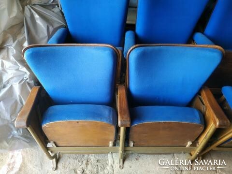 2 Pcs antique decorative elegant comfortable wooden armchair cinema chair cinema chair theater movie discounted