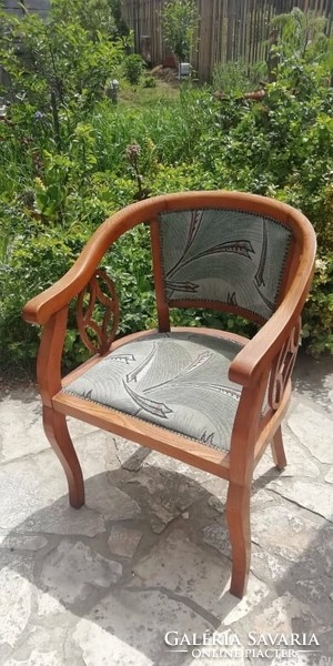 Pair of Art Nouveau armchairs