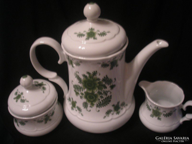 9pcs antique marked German breakfast set, marked rarity for sale without glasses