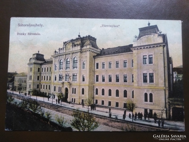 Postcard of Sátoraljaújhely Courthouse