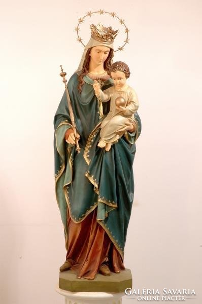 Queen Mary with little Jesus - statue, stand