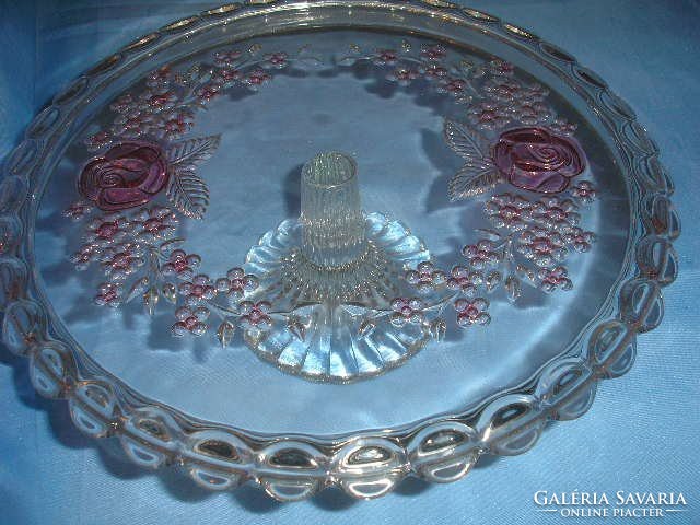 M1-12 ü3-layer cake plate with base 30 cm rarity flawlessly for sale