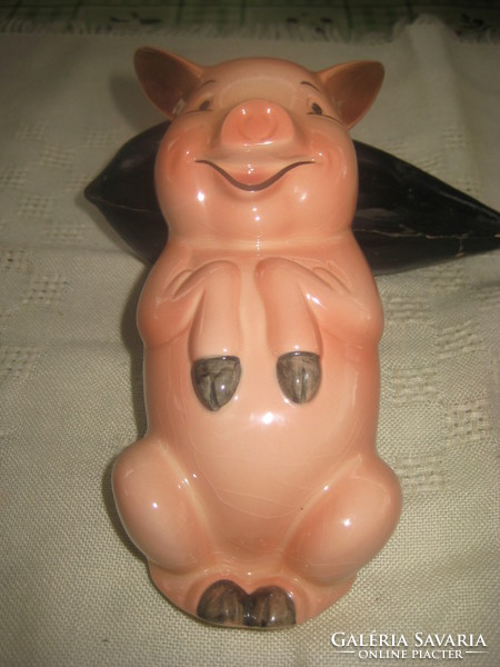 Hummel-goebel, lucky pig, from 1962, . Can be hung on the wall, 8 x 17 cm