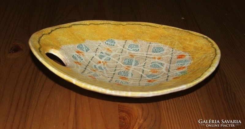 Béla Gál marked ceramic bowl