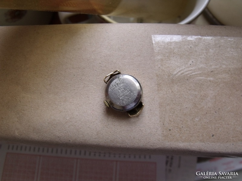Doxa gold-plated miniature mechanical women's wristwatch