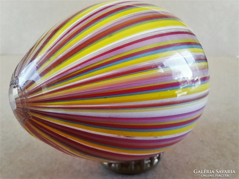 Old Murano hollow glass egg