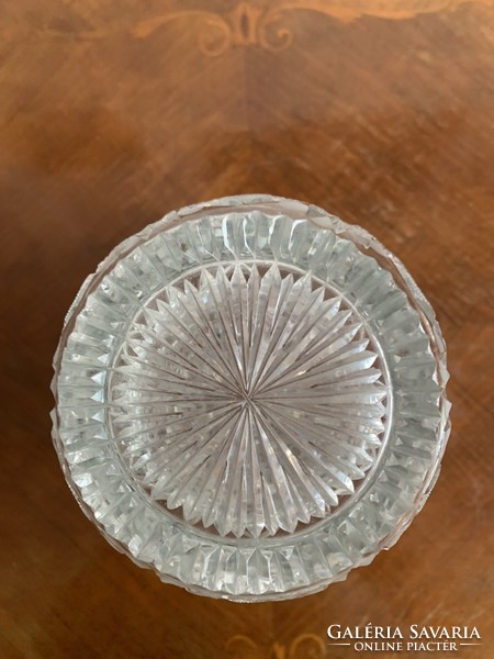 Ólom kristály váza 25 cm