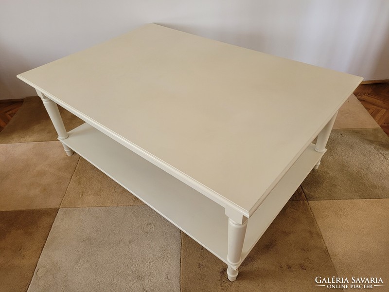 Retro régi nagy asztal 161 cm üzletberendezés variálható üzlet bútor lerakóasztal