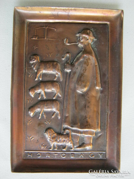 Hortobágy copper wall ornament
