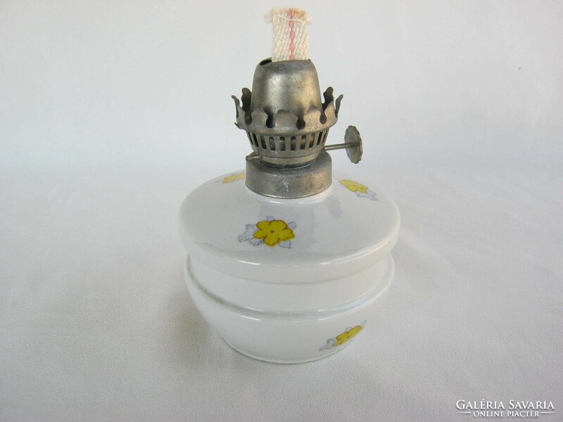 Porcelain kerosene lamp base