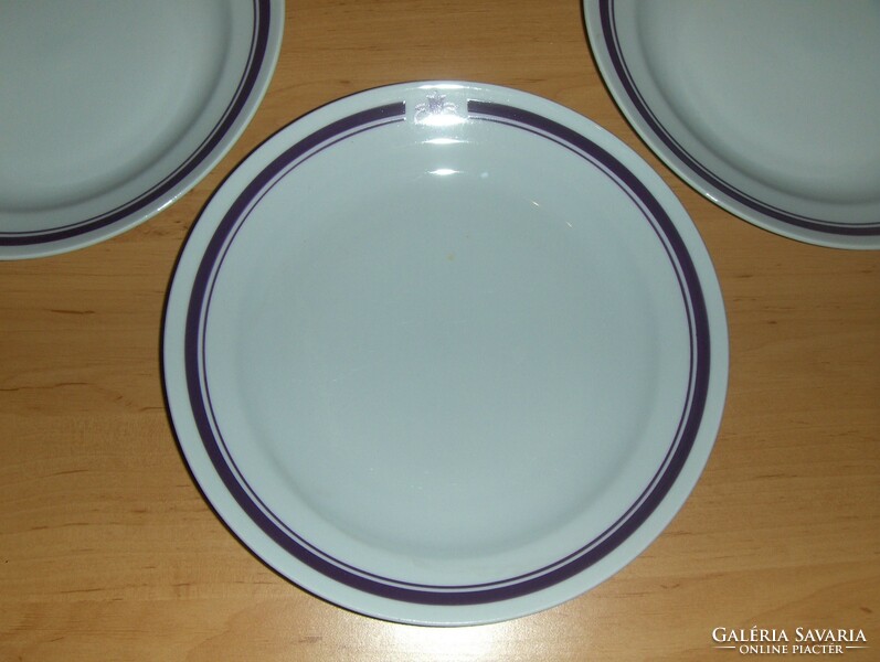 Hollóház porcelain flat plate 3 pcs in one (s)