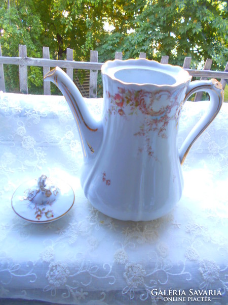 Antique Bavarian porcelain jug