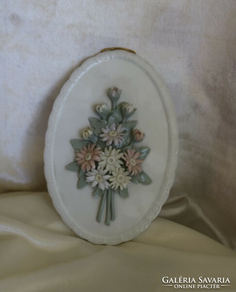 Herend wall ornament from Herend porcelain