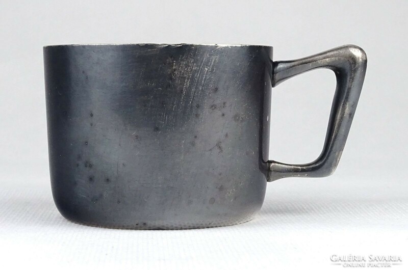 1I970 old Austrian bachmann silver-plated mug