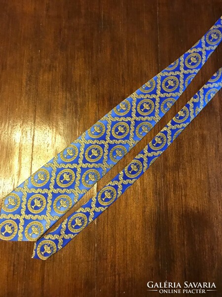 Új! 100% selyem /silk/ Hand made férfi nyakkendő.SL Stevenland márkájú.