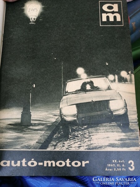 Autó motor újság 8 kötet évad szerint: 1967-1974