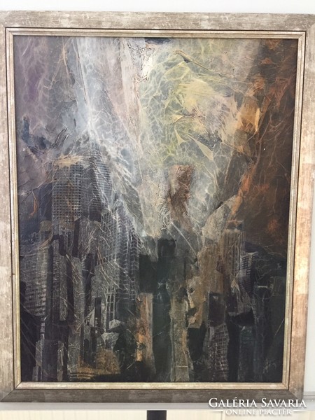 Piscator: abstract painting: metropolis