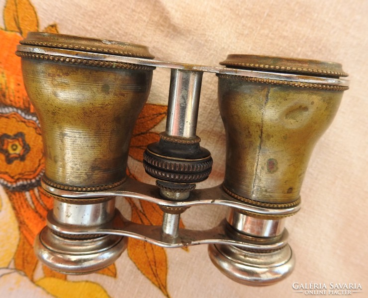 Antique Viennese theatrical binoculars