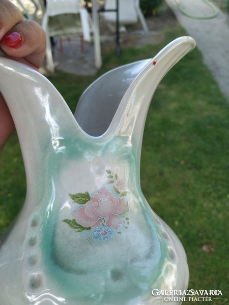 Ceramic jug, ashtray for sale!