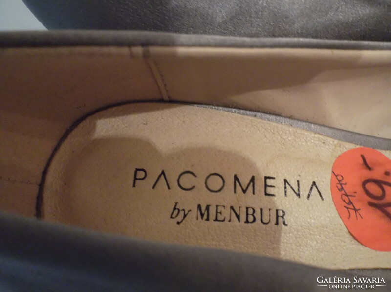 Shoes - new - pacomena - rhinestone - satin - 36 - insole 23 cm - heel 9 cm german