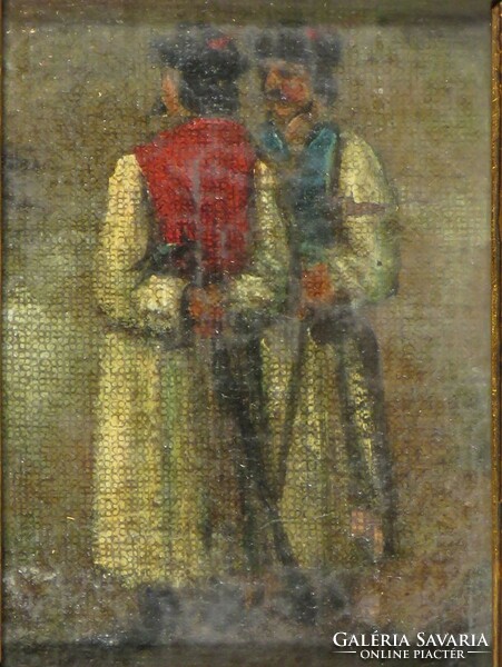 Magyar művész, XIX. sz. : Csikósok