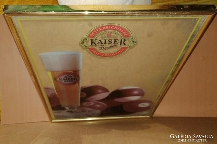 Kaiser advertising mirror 34 * 50 cm