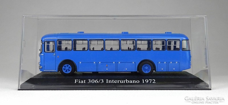 1J201 Fiat 306/3 Interurbano 1972-es autóbusz modell díszdobozában