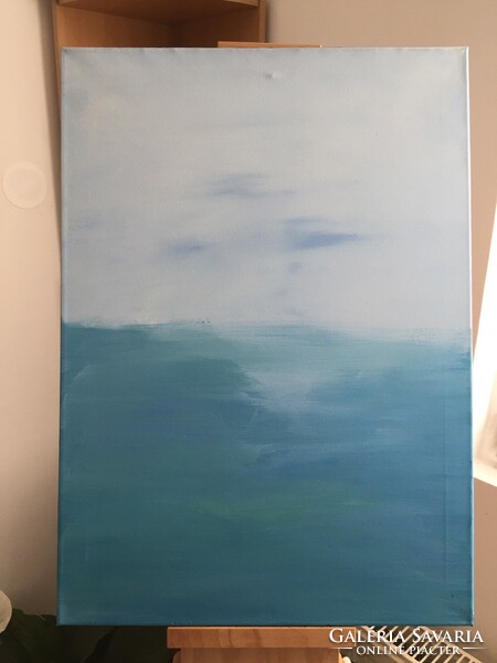 Horváth branch: the spirit of the sea - abstract painting from the artist