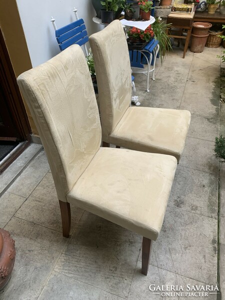 2 pcs upholstered chairs stable comfortable….