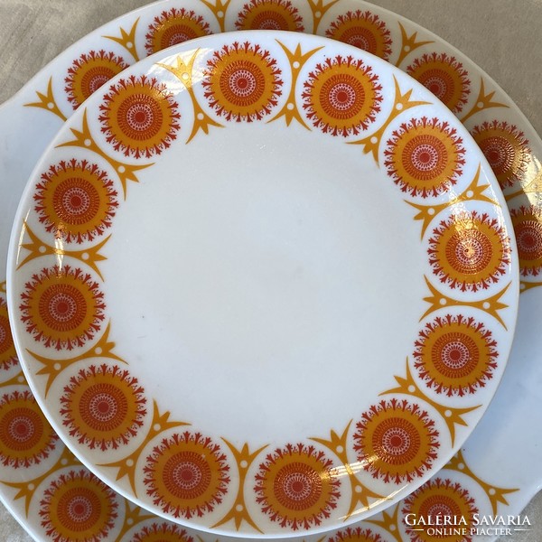 Epiag porcelain cake plate set