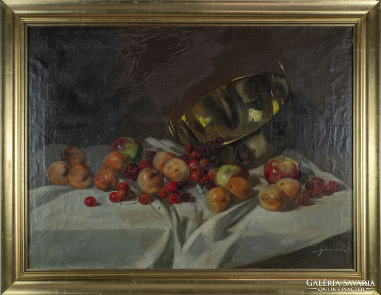William Murin: still life with fruits