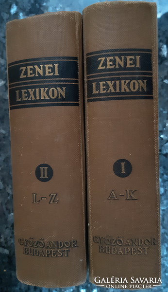 ZENEI LEXIKON  I - II