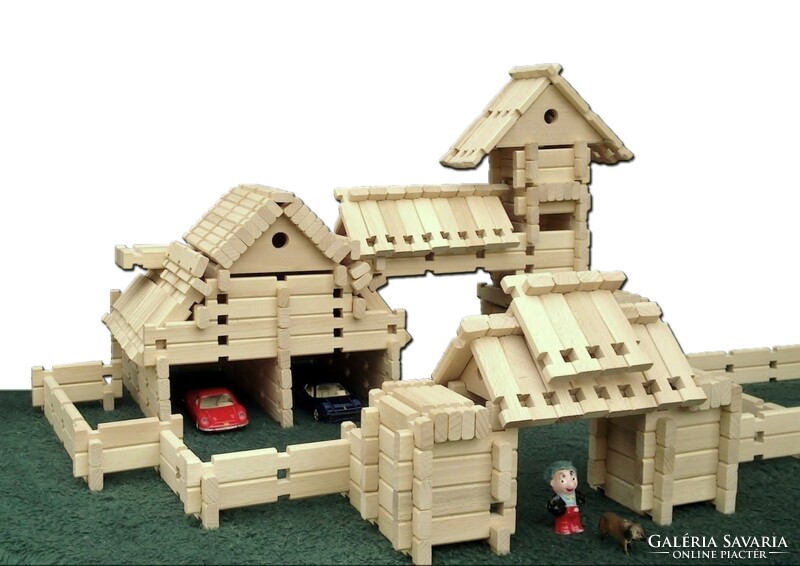 Logi Castle Logical Castle Building Game (4 sets, 344 building blocks)