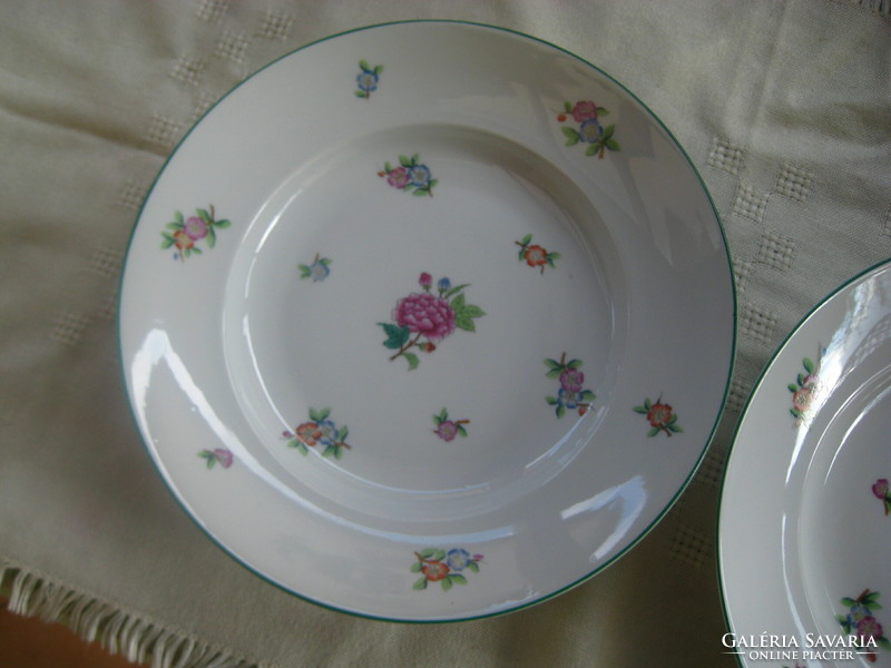 Herend Eton pattern 1943. 2 dinner plates in good condition, 25 cm