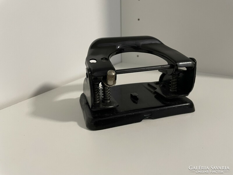 Office accessories: derby stapler and studio punch