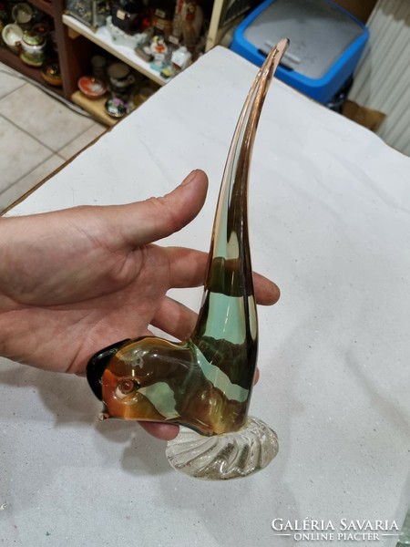 Muránói üveg figura