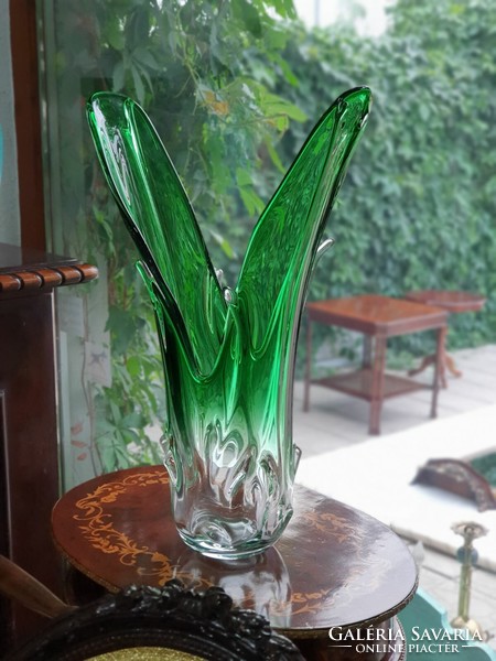 Murano glass vase 61 cm high