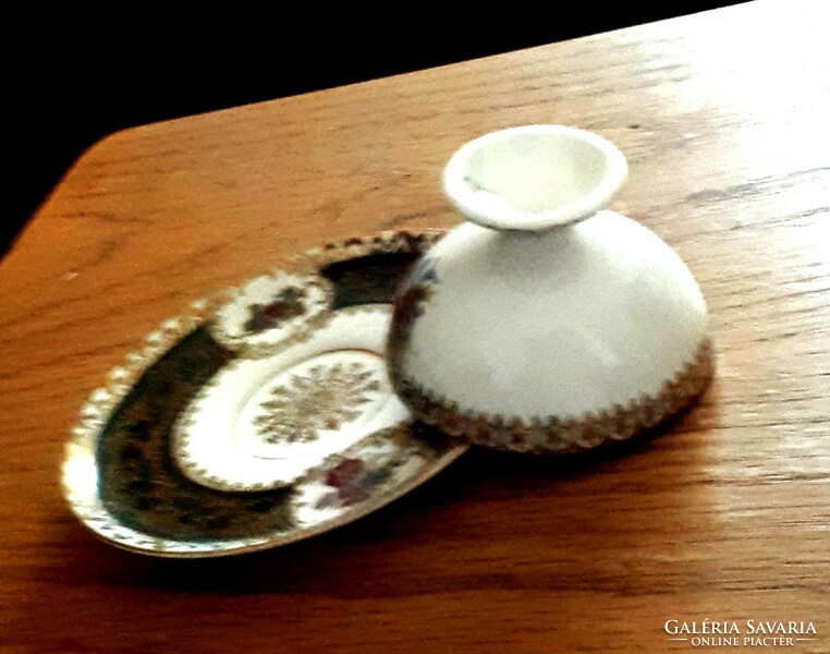 Porcelán kávéscsésze  csészealjjal antik Altwien