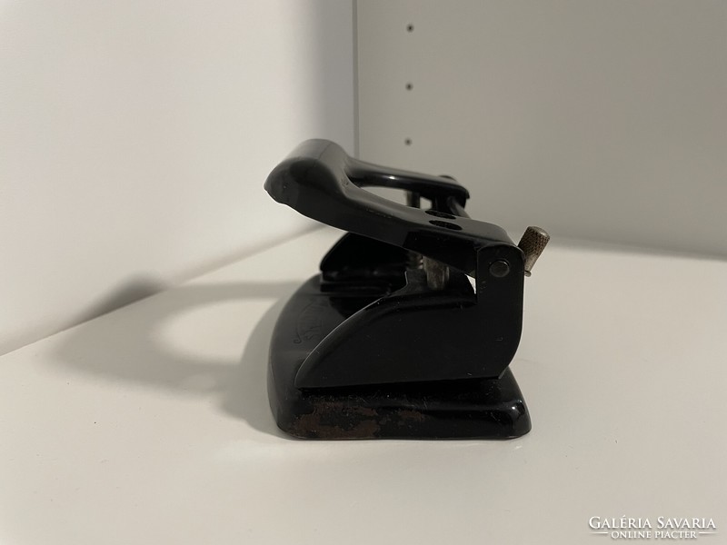 Office accessories: derby stapler and studio punch