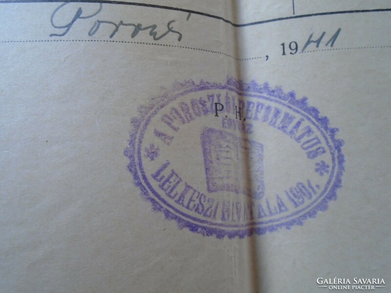 Ad00007.9 Poroszló birth certificate 1941 sipos domján
