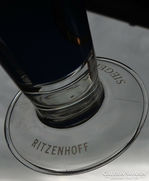 Sieger design pair of ritzenhoff stemmed glasses