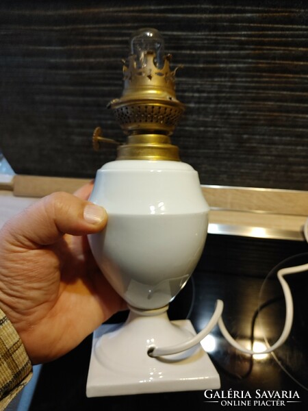 Porcelain bedside lamp - antique rarity