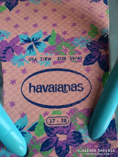 HAVAIANAS 37-38-as brazil strandpapucs, flipflop, lábujjközes papucs